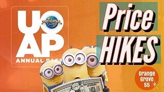 Universal Orlando Annual Pass PRICE HIKES