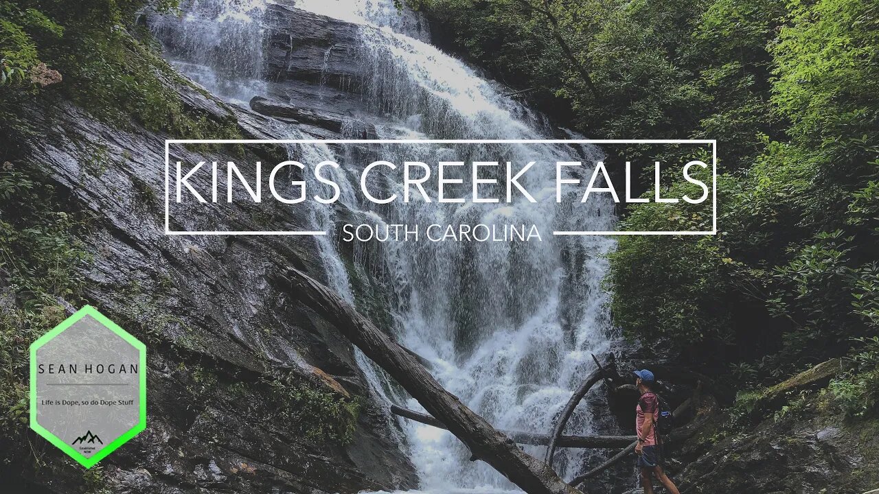 Kings Creek Falls, SC -- 4K Cinematic