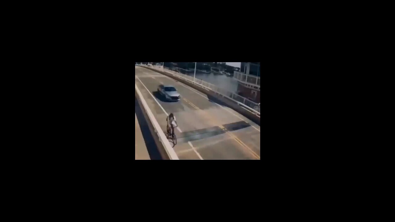 car crash bridge