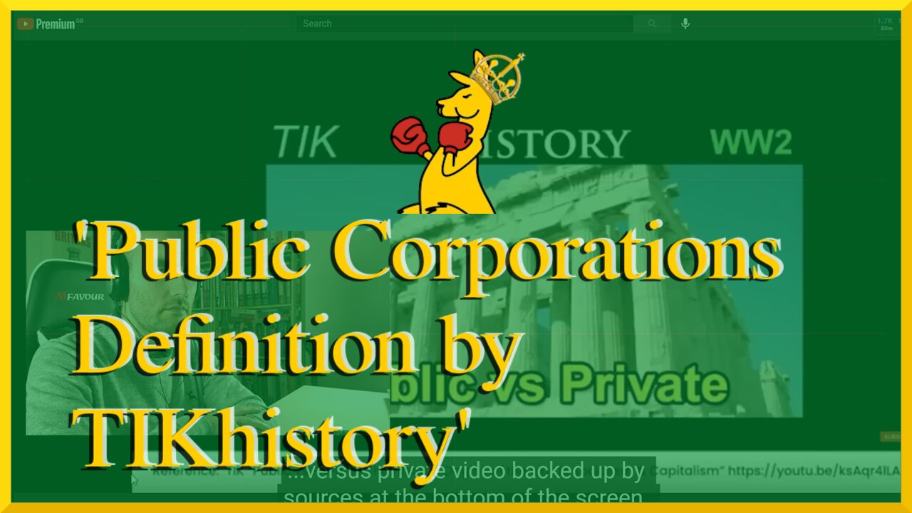 Public Corporations Definition by TIKhistory