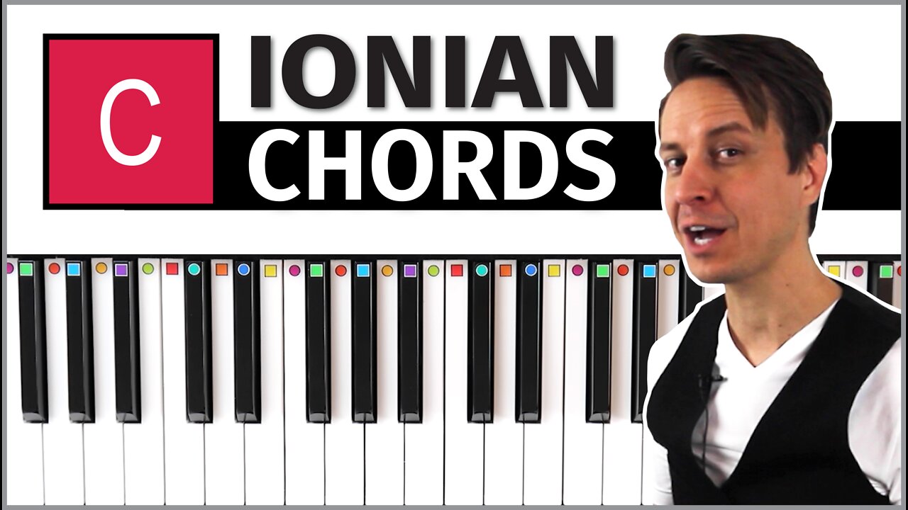 Piano // Chords in the Key of C (Ionian)