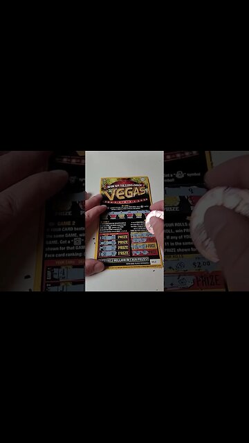 Vegas Lottery Ticket Scratch Offs from the Kentucky Lottery! #lottery