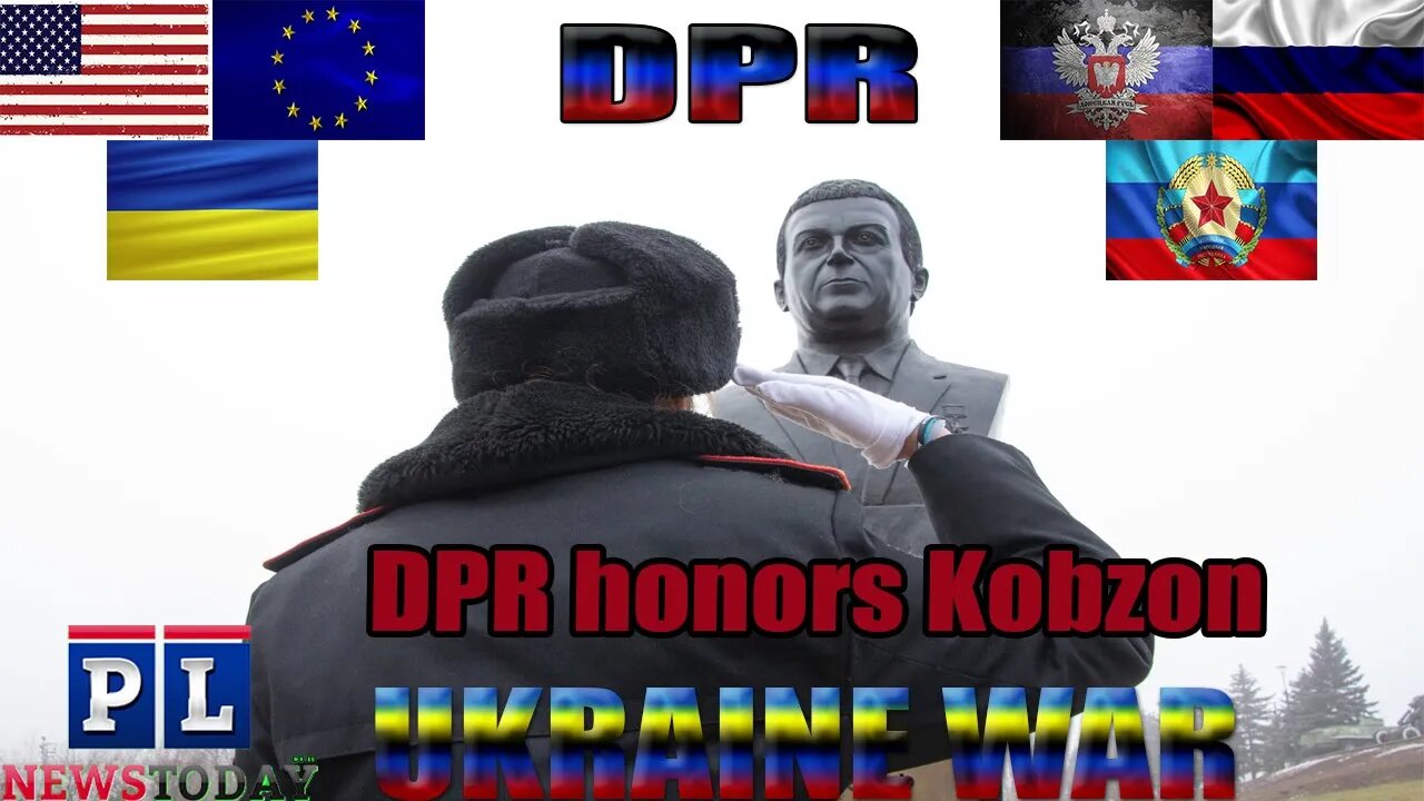 Donetsk DPR honors The "Russian Frank Sinatra" Joseph Kobzon