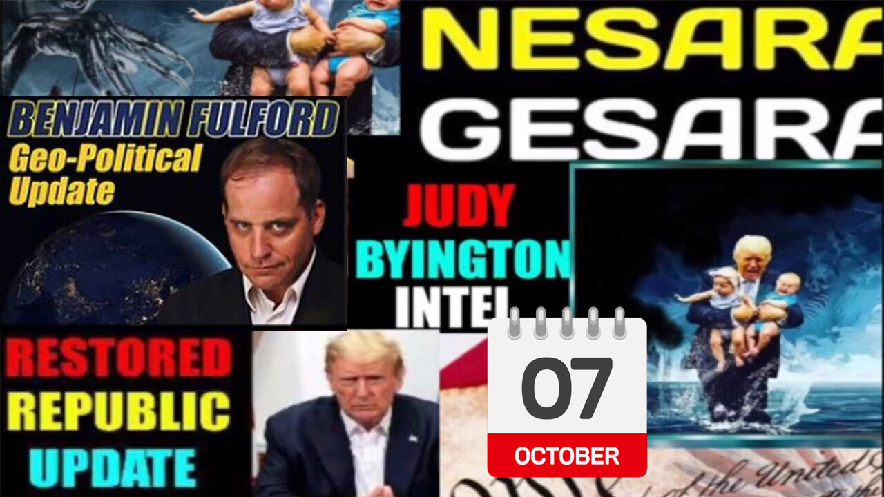 Judy Byington. Restored Republic via a GCR 10/7/24 > Benjamin Fulford Great - Trump Return