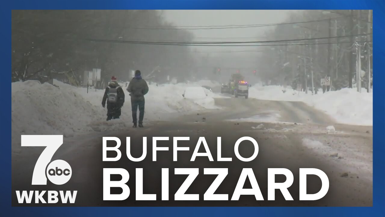 Buffalo blizzard: Amherst remains under travel ban Monday