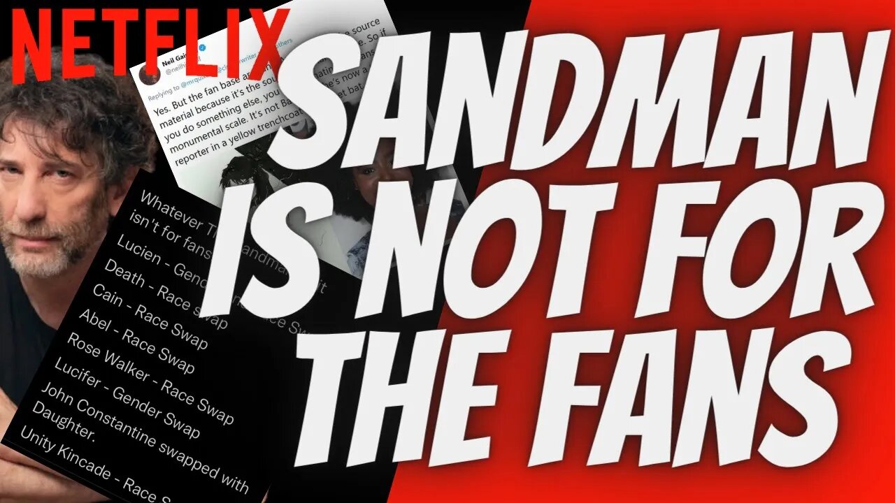 Netflix sandman is not for the fans