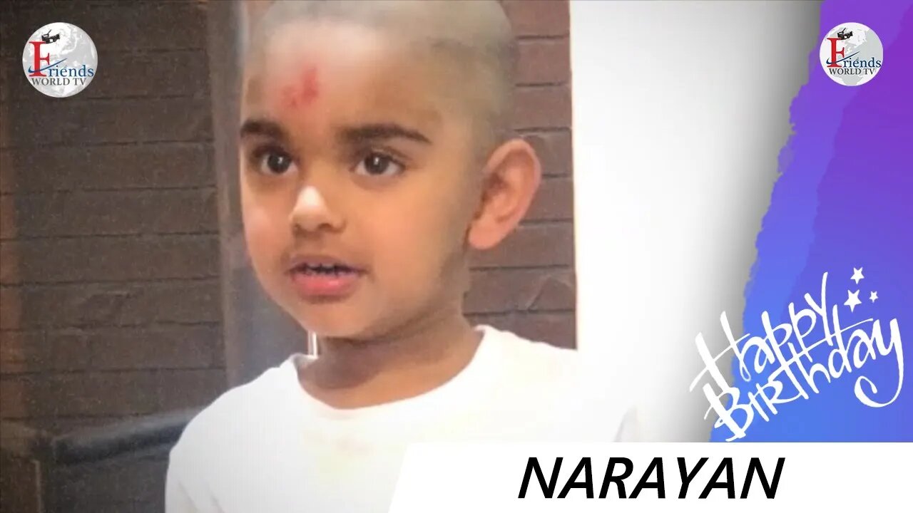 Happy Birthday Narayan 🎂