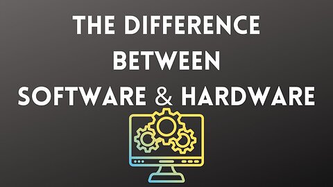 What is the Difference Between Software and Hardware? | Explained Simply #software #hardware