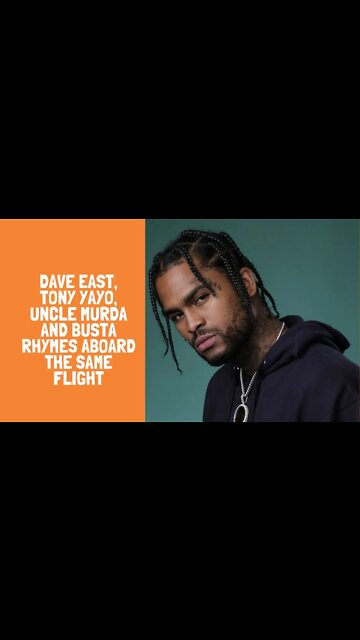 Dave East, Tony Yayo, Uncle Murda and Busta Rhymes Aboard The Same Flight
