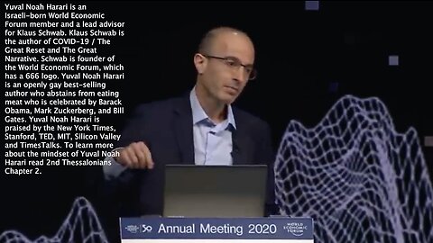 Yuval Noah Harari | "What Will Happen to Politics In Your Country When Somebody In San Francisco or Bejing Knows the Entire Medical and Personal History of Politician, Every Judge and Journalist In Your Country"