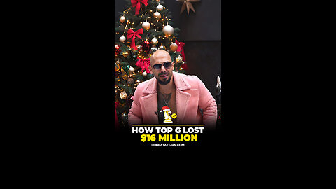 How top g lost 16 million | Tate confidential