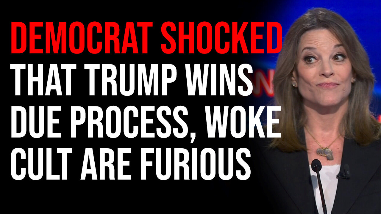 Democrat SHOCKED That Trump Wins Due Process, Woke Cult Are Furious Trump Is Winning