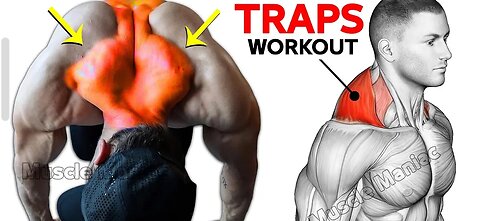 9 BEST EXERCISE TRAPEZIUS WORKOUT🔥😎