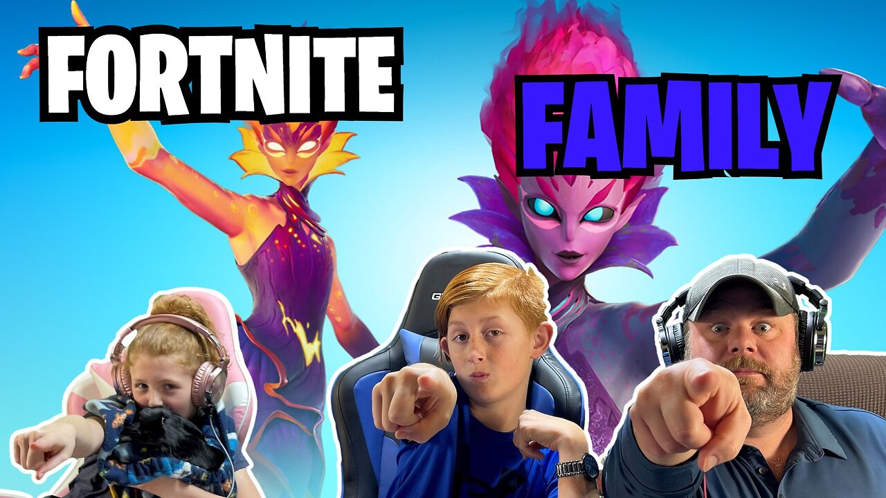 LIVE FAMILY FORTNITE! #fortnitelive