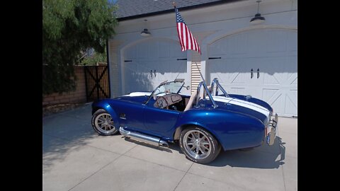 Mike's Reaction to His Newly Completed Factory Five Racing Mk3