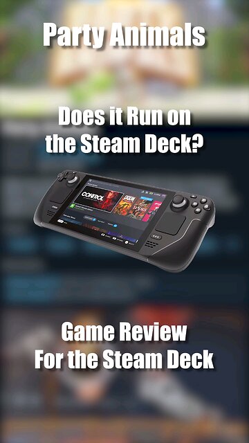 Party Animals on the Steam Deck