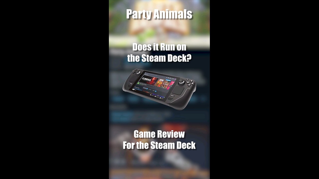 Party Animals on the Steam Deck