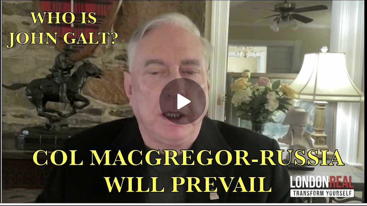 COL. Douglas Macgregor drops Bombshell - America Is Falling Apart. WHAT DO WE DO? TY JGANON, SGANON