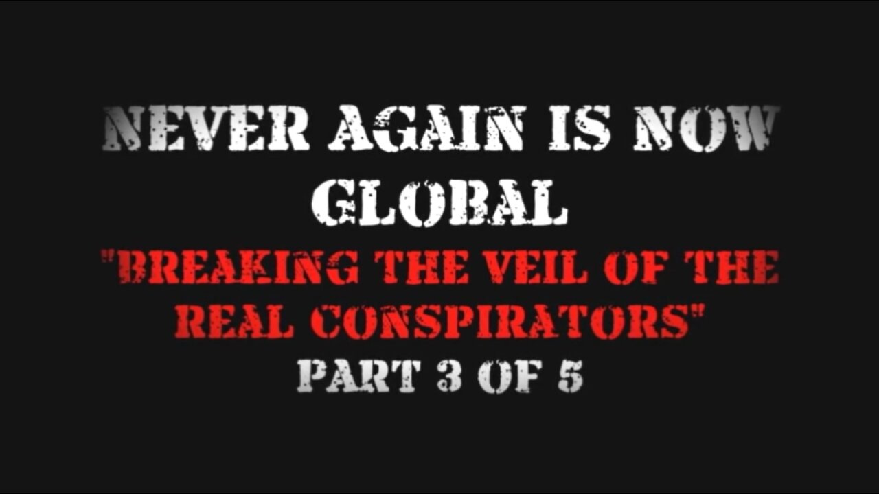 Part 3: Breaking The Veil Of The Real Conspirators