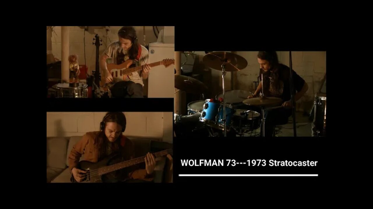 Wolfman 73--- 1973 Fender Stratocaster with Seymour Duncan Hot Stack Pickups (Brent Mason pickups)