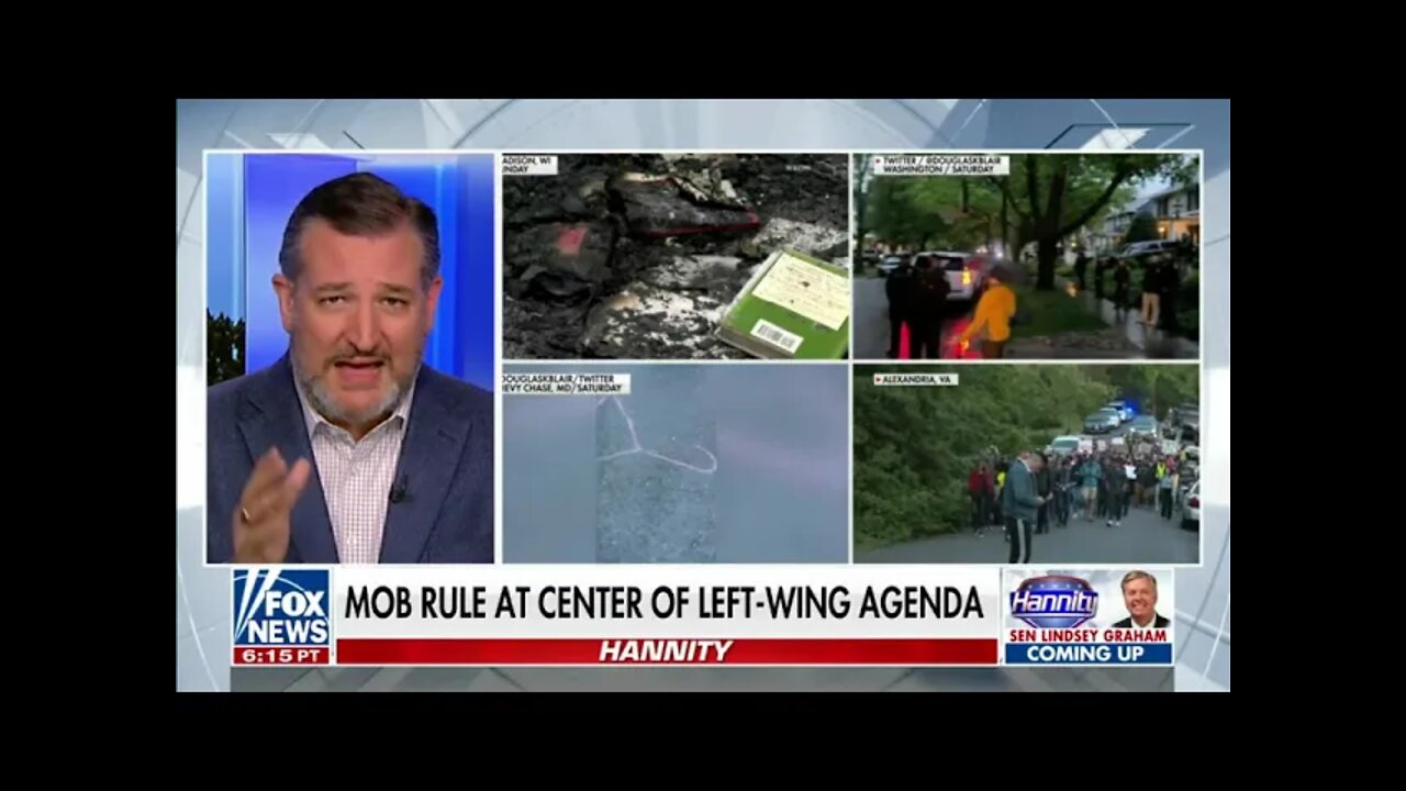 Sen. Cruz: Radical Democrats protesting outside the homes of Supreme Court Justices is disgusting