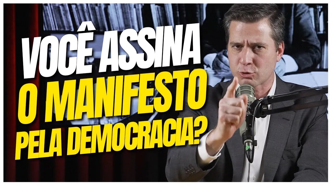 O MANIFESTO CONTRA BOLSONARO!