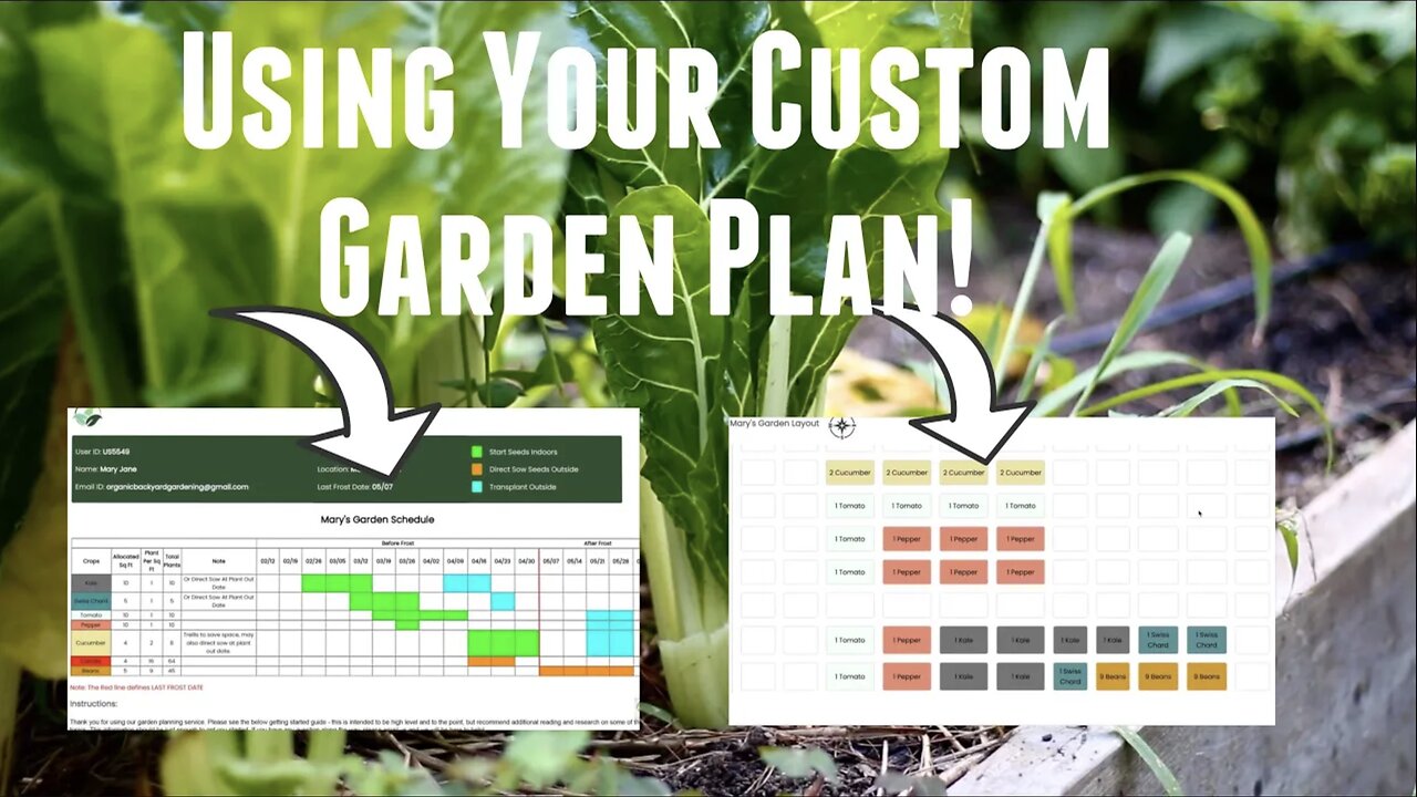 How to Plan a Vegetable Garden in Minutes with Plan My Garden - Pt.2 Using Your Garden Plan