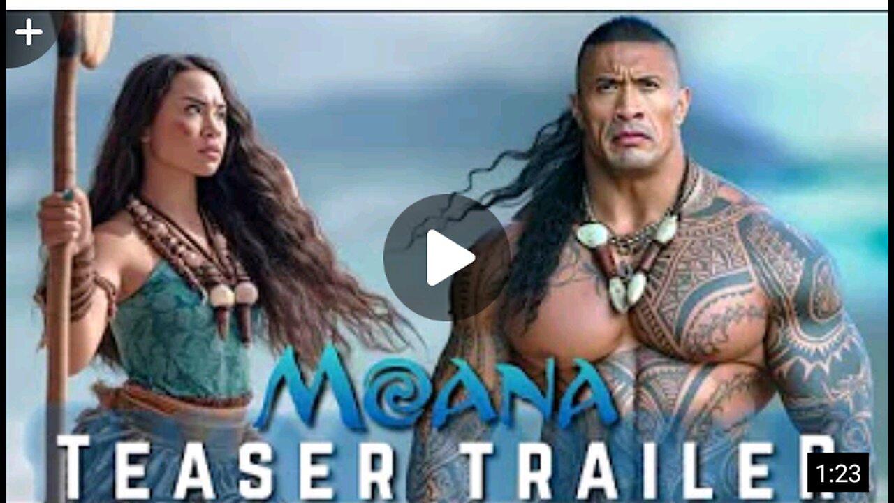 Moana: the movie | teaser Trailer (2024)-dwayne Johnson -disny *concept