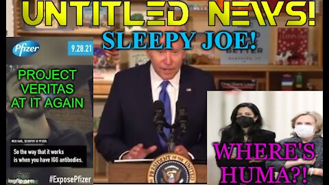 Project Veritas, Sleepy Joe, Huma Surfaces!
