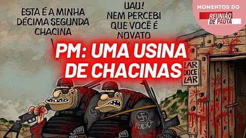 Charge do Jota : Chacina no Guarujá | Momentos do Reunião de Pauta