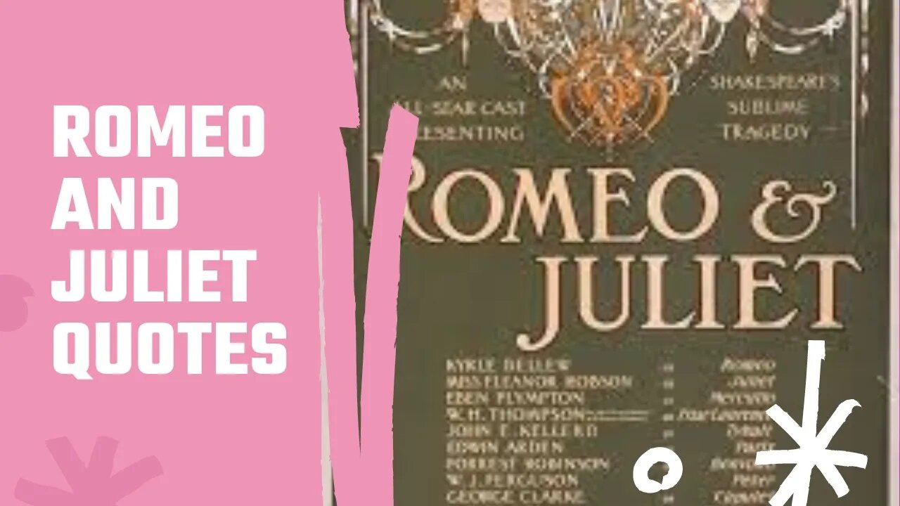 romeo and juliet quotes,romeo and juliet quotes love