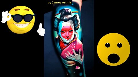 Beautiful tattoo by James Artnik