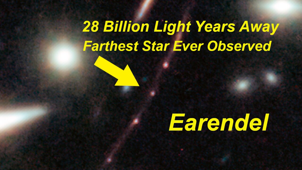 Farthest Star Ever Observed EARENDEL - #science #space #nasa