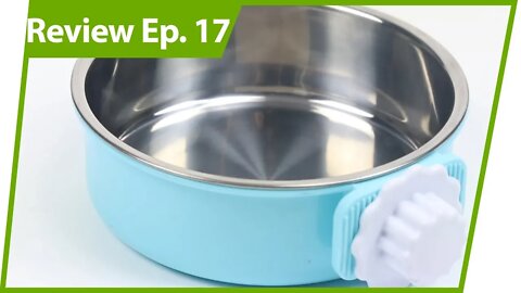 Fiverr Review: DeaLott Stainless Steel Dog Crate Bowl