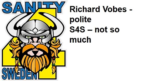 Richard Vobes, Bhakdi, People with common sense, Morons and Brainwashed Morons