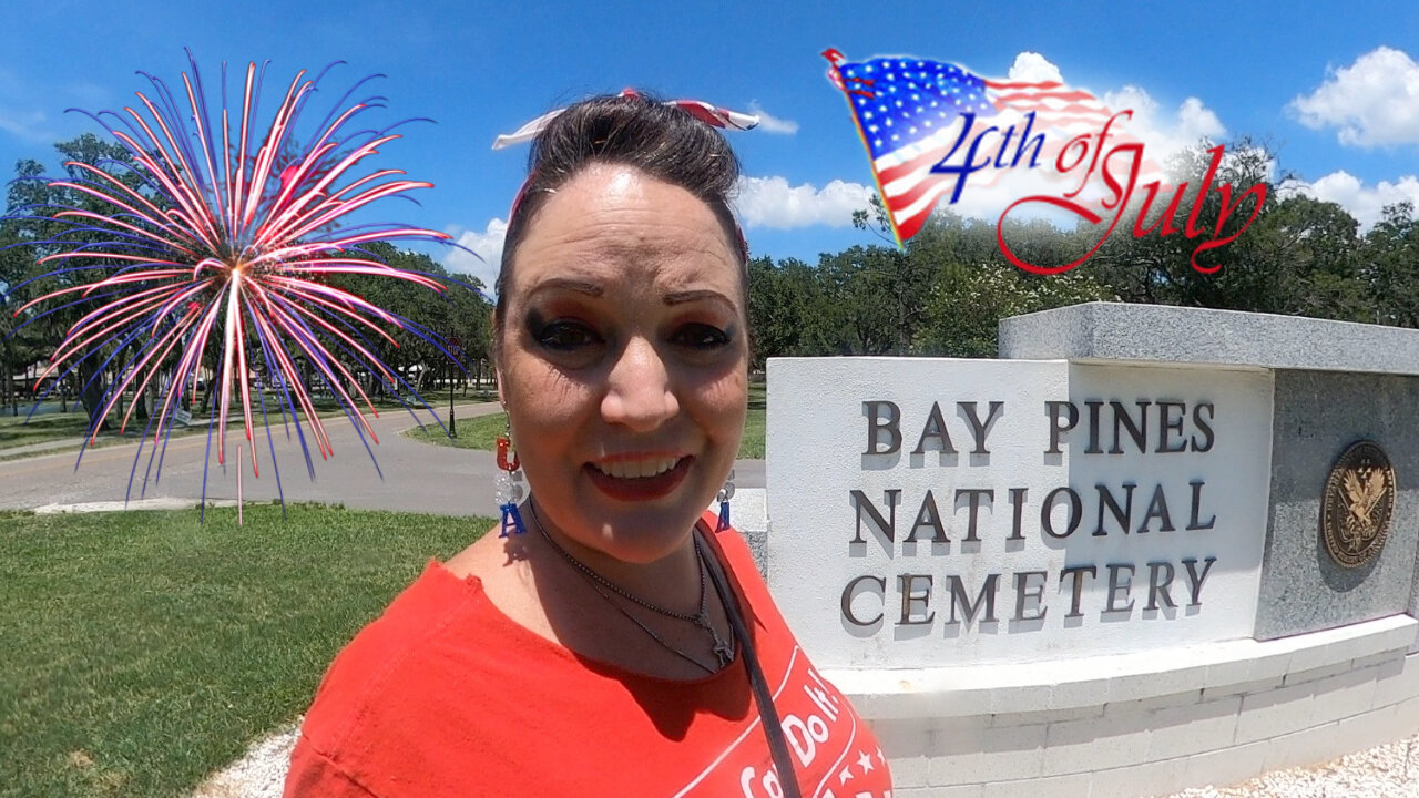 Bay Pines National Cemetery, Saint Petersburg Fl. This is Cal O'Ween!