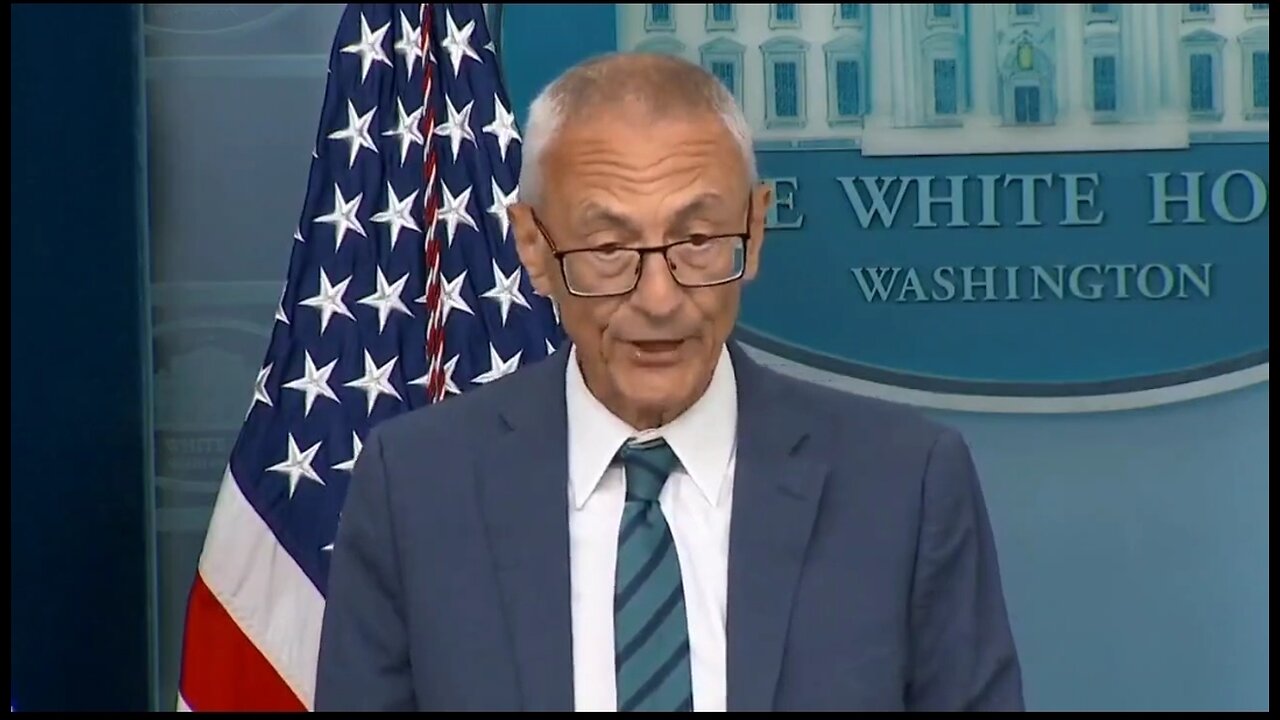 John Podesta: Inflation Reduction Act Is All About Climate