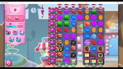 Candy Crush Level 5792 Talkthrough, 28 Moves 0 Boosters