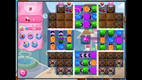 Candy Crush Level 2961 Talkthrough, 11 Moves 0 Boosters