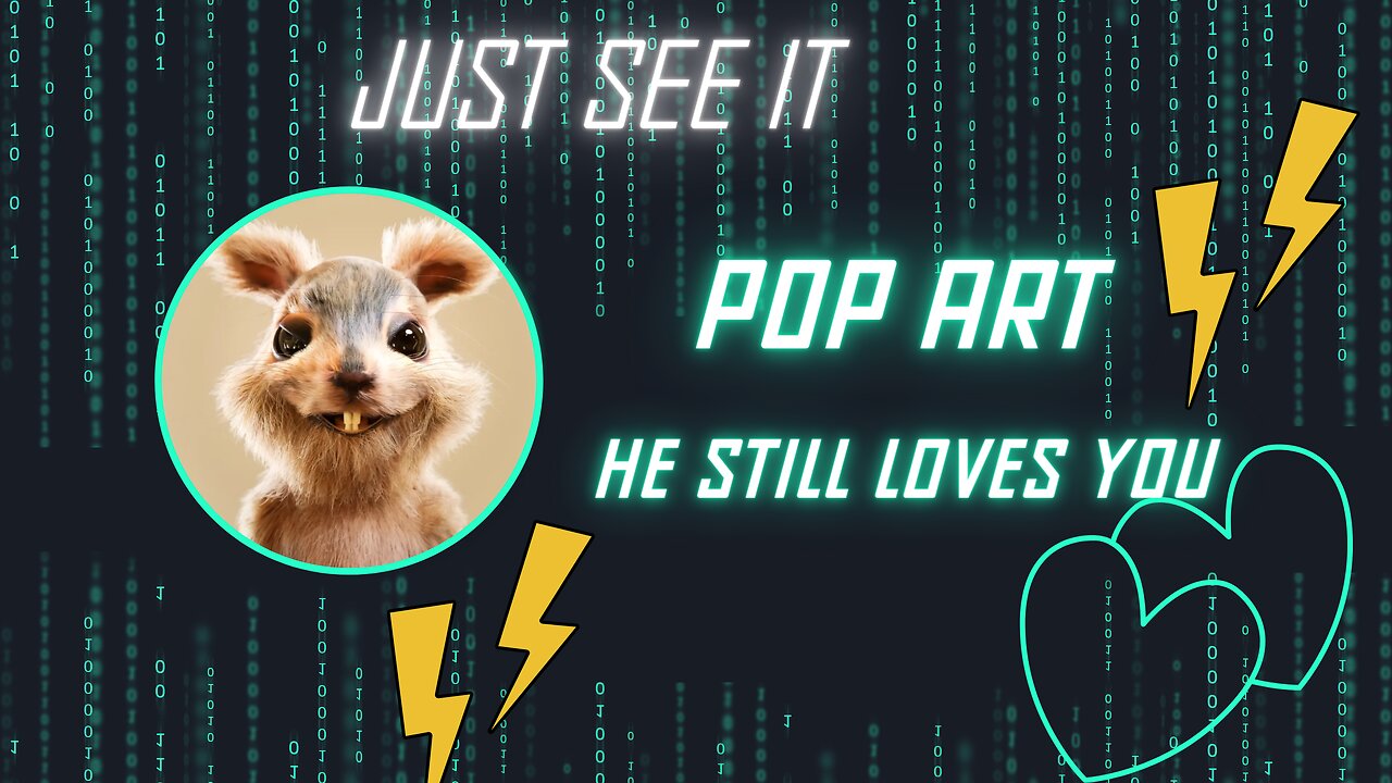 Verry cute: The artist Squirrel looks again (smal video)