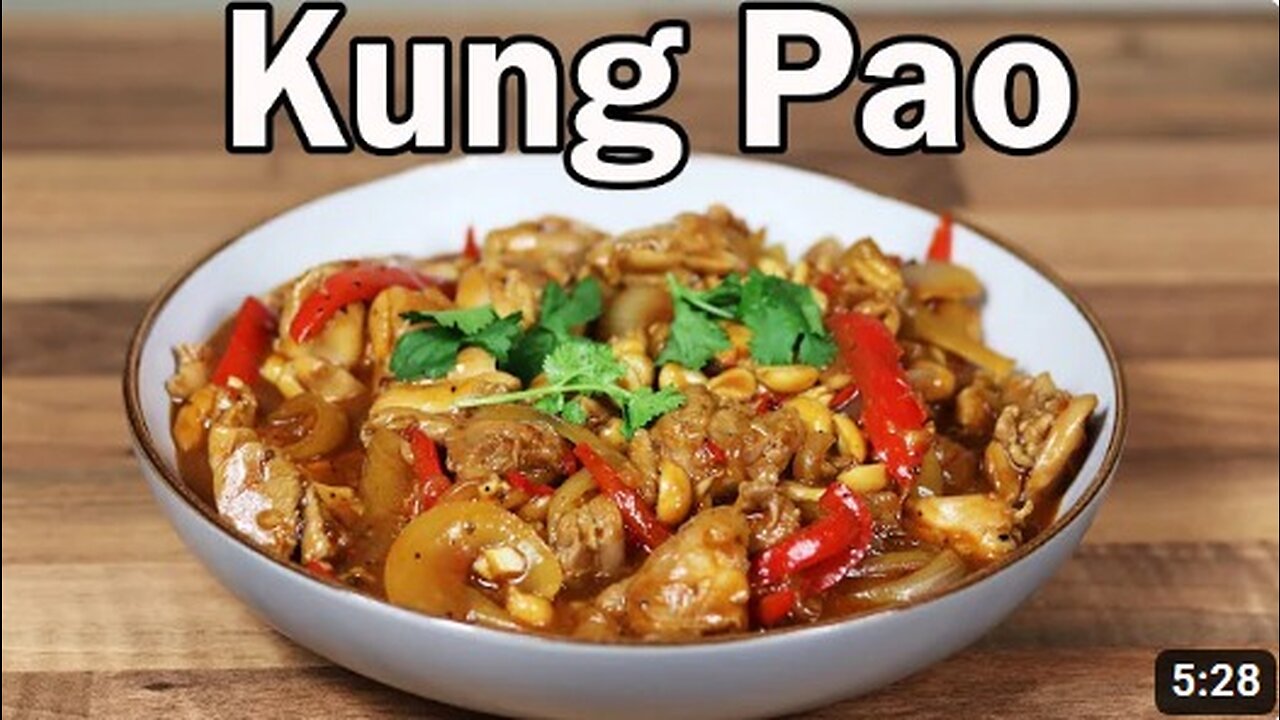 SPICY KUNG PAO CHICKEN recipe | step-by-step cooking