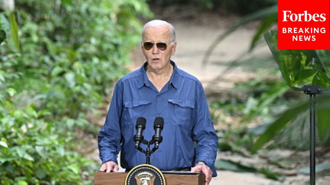 President Biden Announces Climate Investments In Remarks At First Presidential Visit To The Amazon