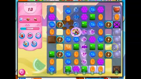 Candy Crush Level 3349 Talkthrough, 30 Moves 0 Boosters