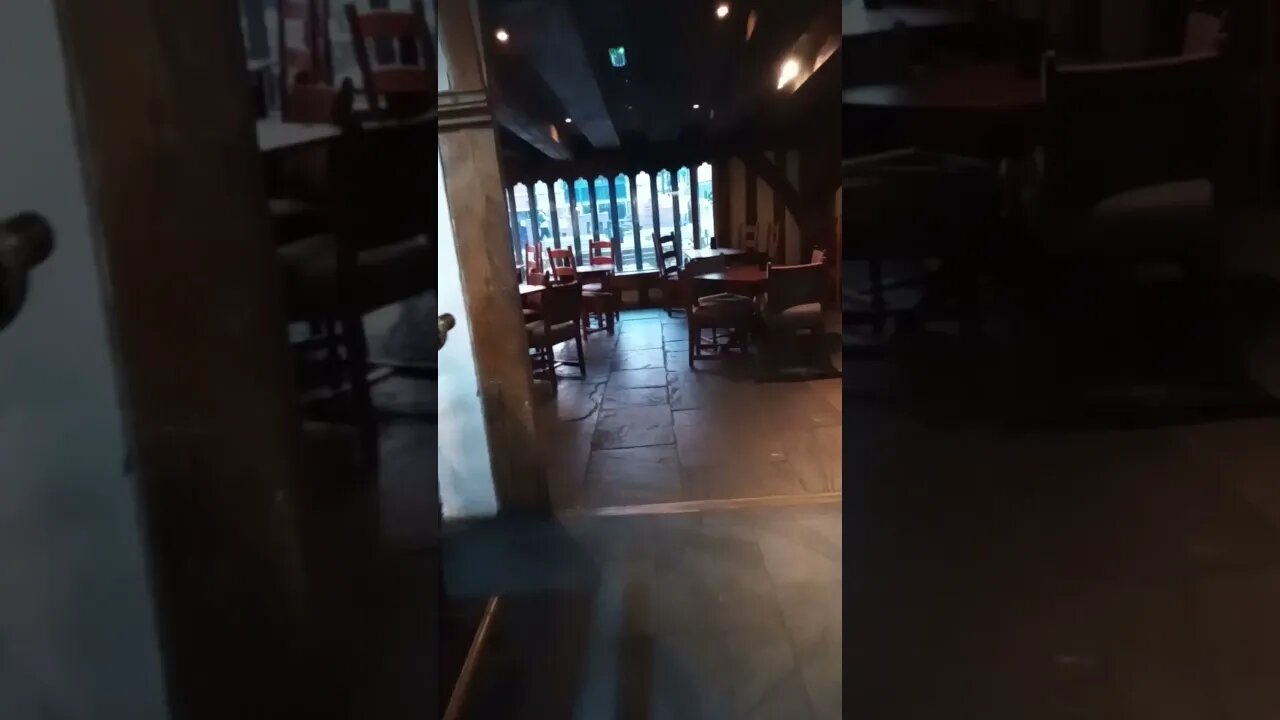 inside Sheffield oldest pub, built 1475.