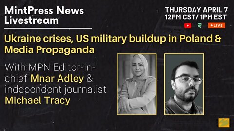 LIVE: Michael Tracey on US military buildup in Poland & Poland's secret war in Ukraine