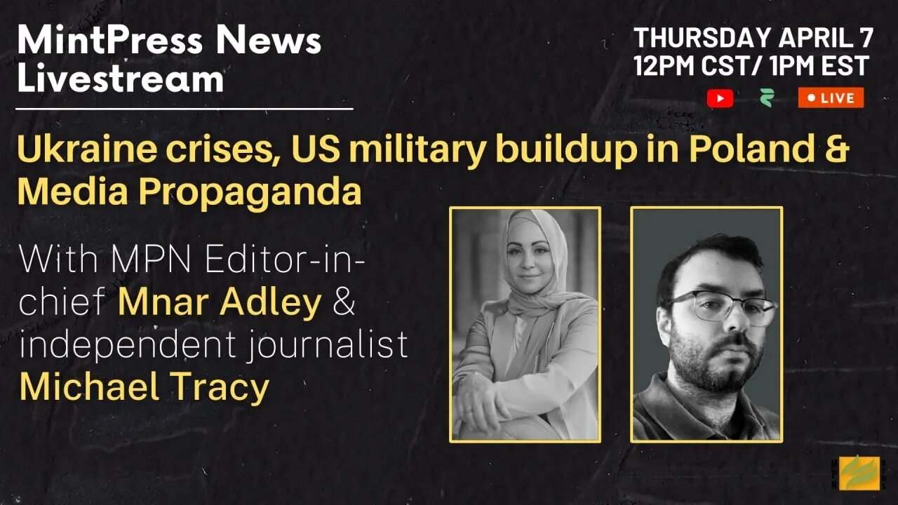 LIVE: Michael Tracey on US military buildup in Poland & Poland's secret war in Ukraine