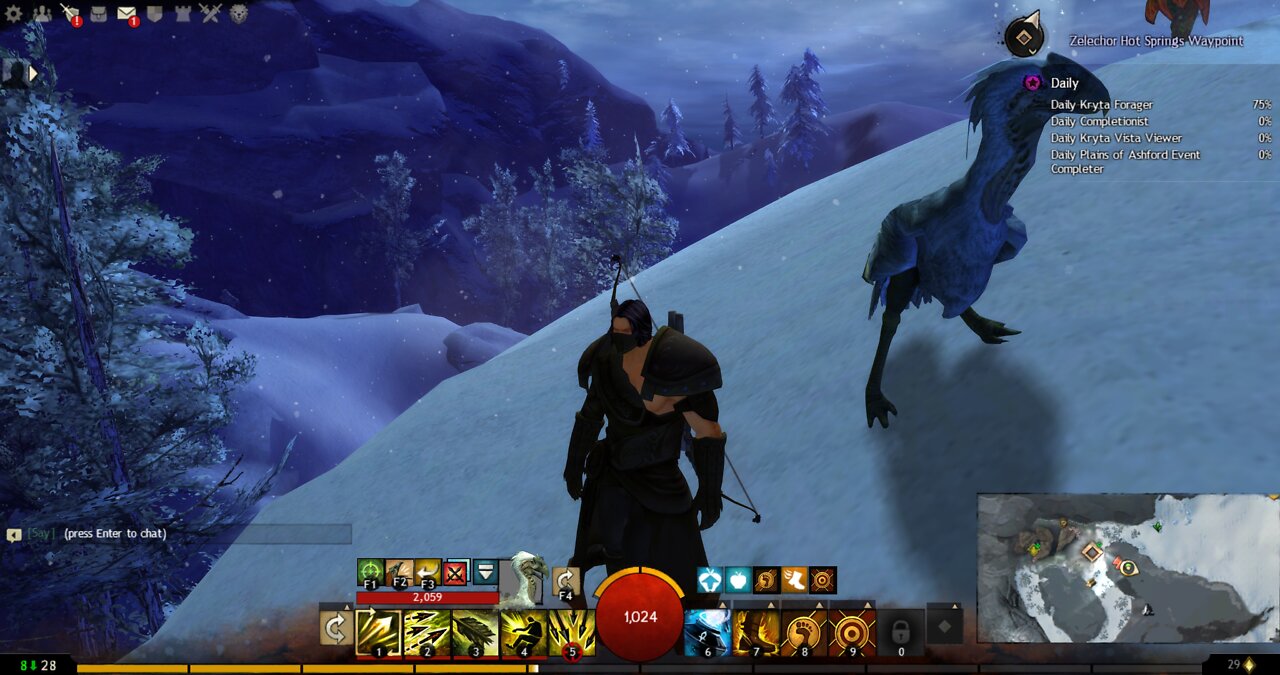 Guild Wars 2 Ranger the level grind continues