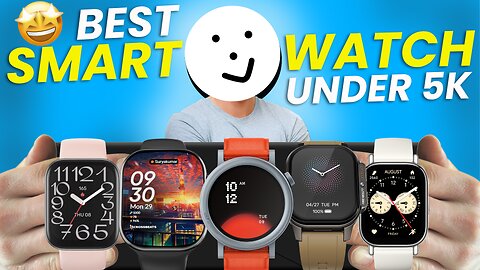 5 Best Premium SmartWatches Under Budget 5000