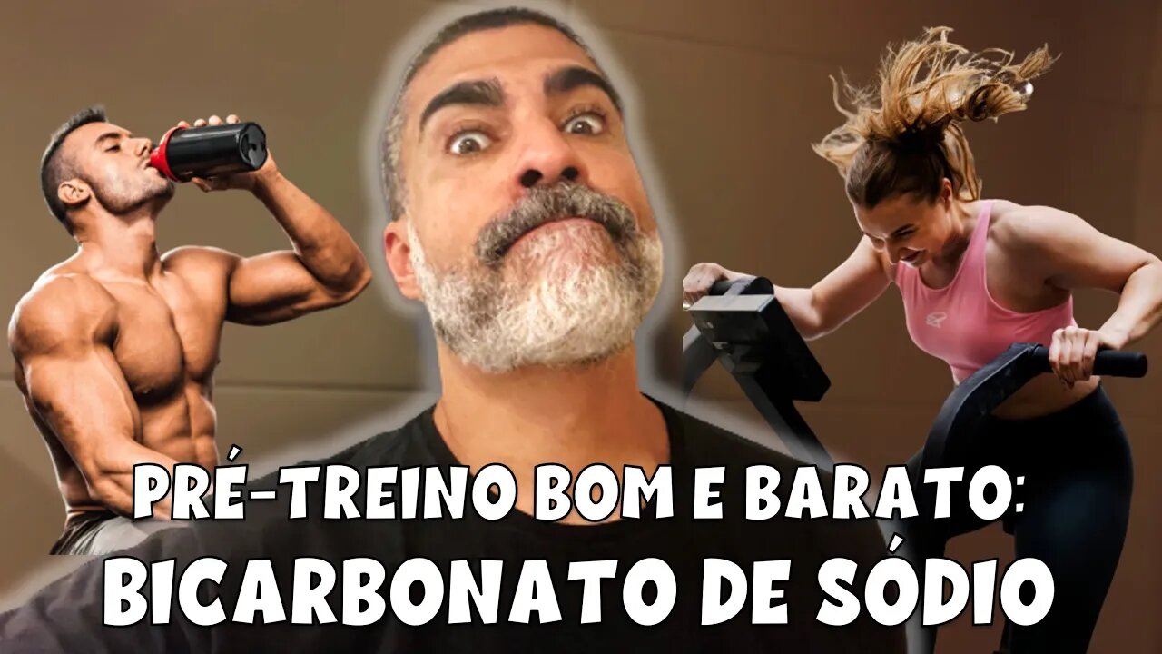 Dica de pré treino: bicarbonato de sódio