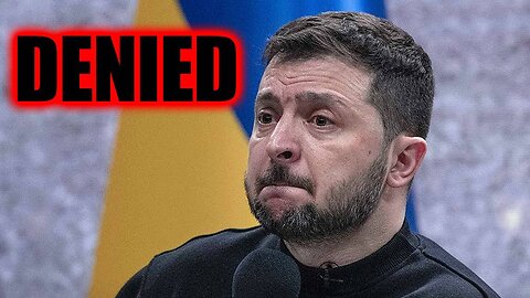 Zelensky Furious NATO Rejects Membership As He Continues To Lose The War